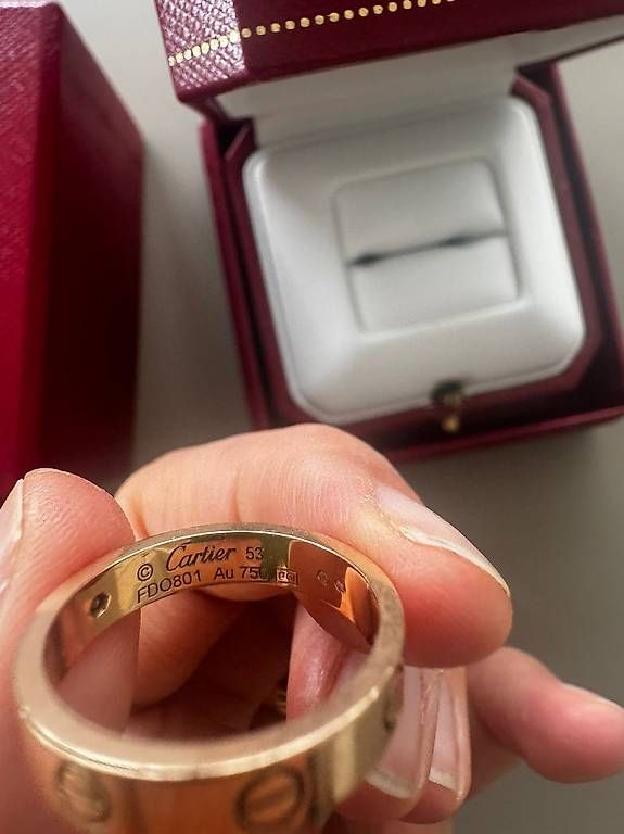 Bagues: Cartier Love Ring Roségold EU 53 – D'occasion à Zürich par seb_v9p7 4