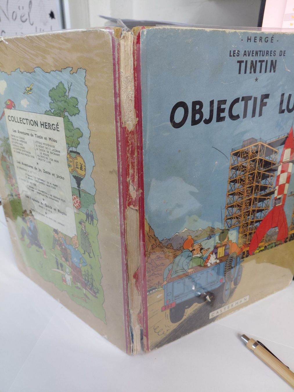 Fumetti: Tintin Objectif Lune – Usato da Puidoux venduto da tasbiencompris 4