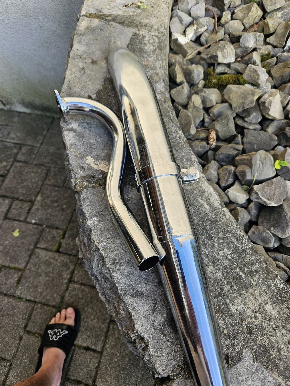 Puch Sistemi di scarico: Puch Sidepipe Auspuff – Usato da Grenchen venduto da sch_p6ll 3