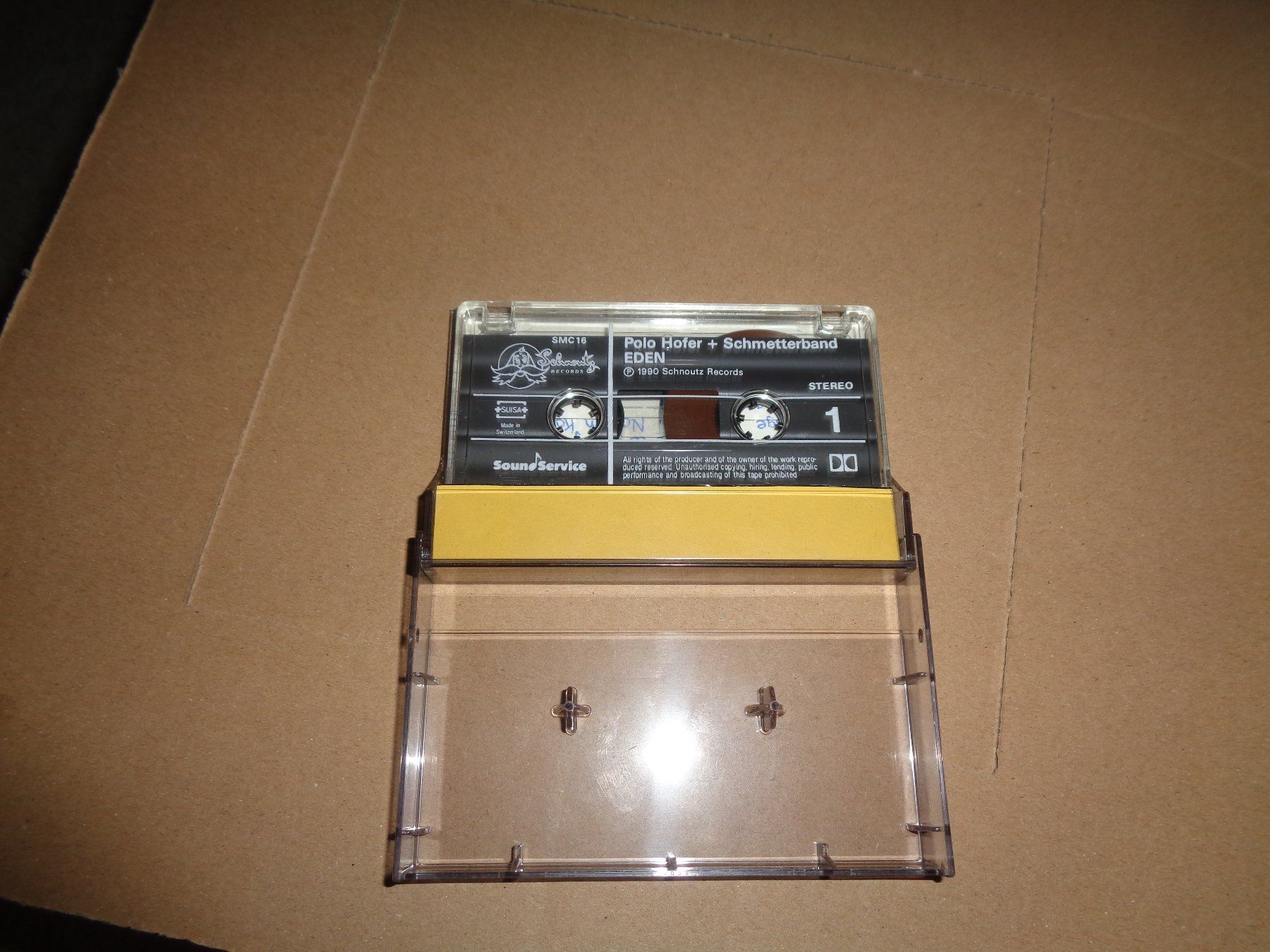 Musicassette: Polo Hofer Eden Kassette 1990 – Usato da trimbach venduto da Stonehenge1955 2