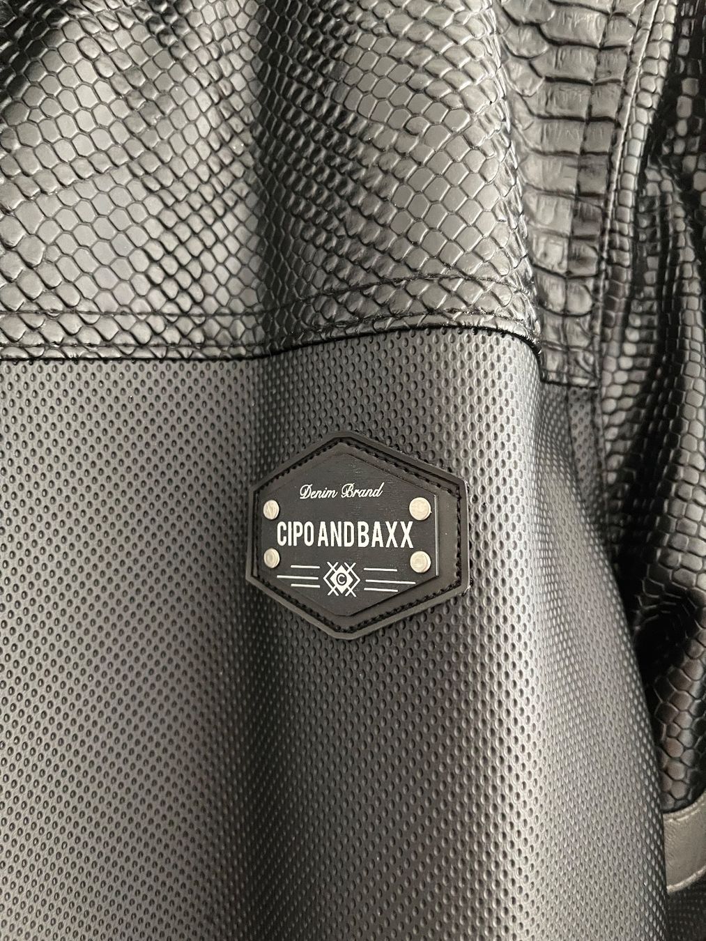 Cipo & Baxx Giacche: Herrenjacke The Cipo & Baxx Label schwarz – Usato da Staufen venduto da GiuliettaD 5