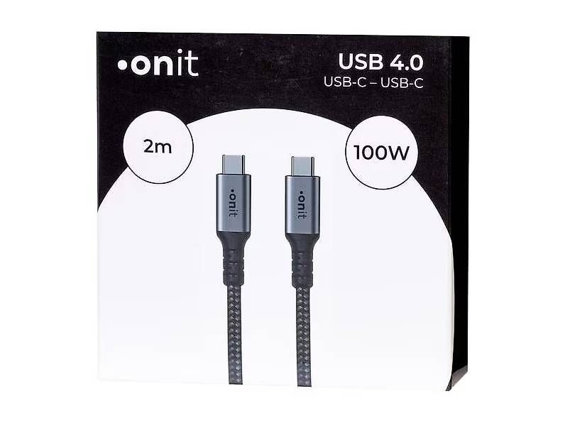 Cavi: USB-C Ladekabel, 2m Schwarz/Grau – Usato da Staufen venduto da Shapi 1