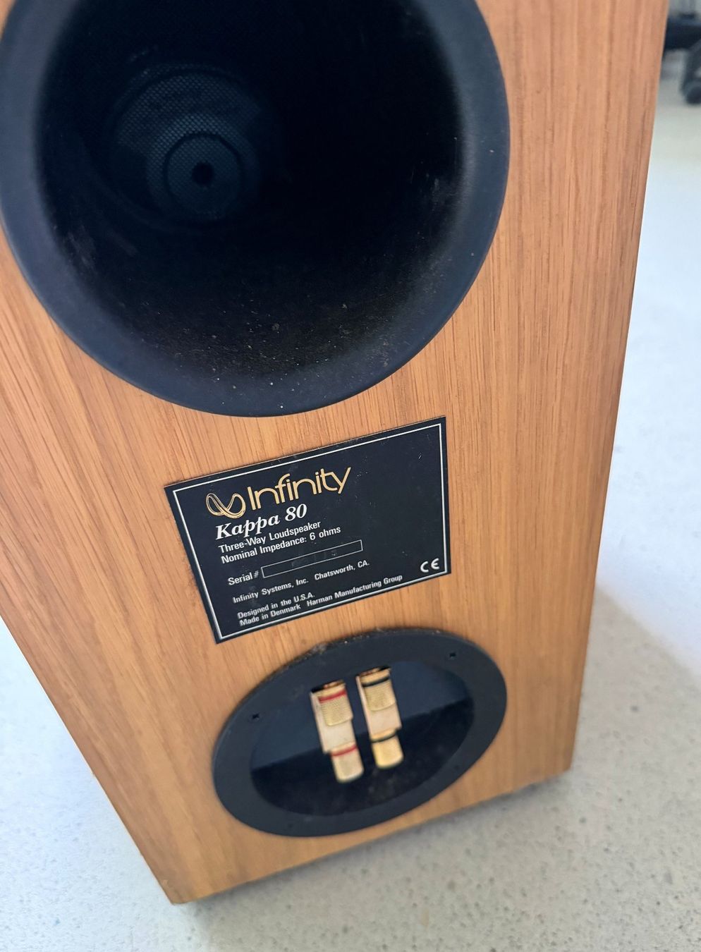 Infinity Casse acustiche: Infinity - Kappa 80 gut erhalten – Usato da Klingnau venduto da AudioVision 4