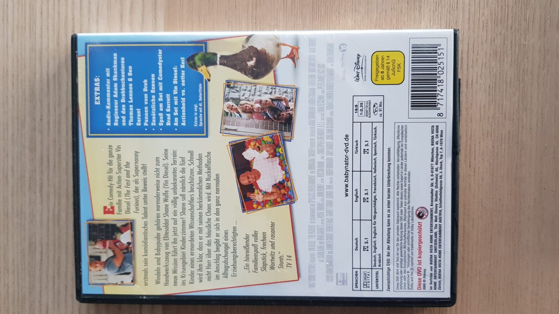 Tutti i DVDs: DVD -Ted, Asterix & Obelix, Terminator 3, Babynator, Charlie – Usato da Spiegel b. Bern venduto da ale_x59l 4