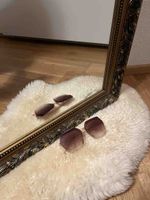 Sonnenbrille mit braunen Gläsern in neuwertigem Zustand