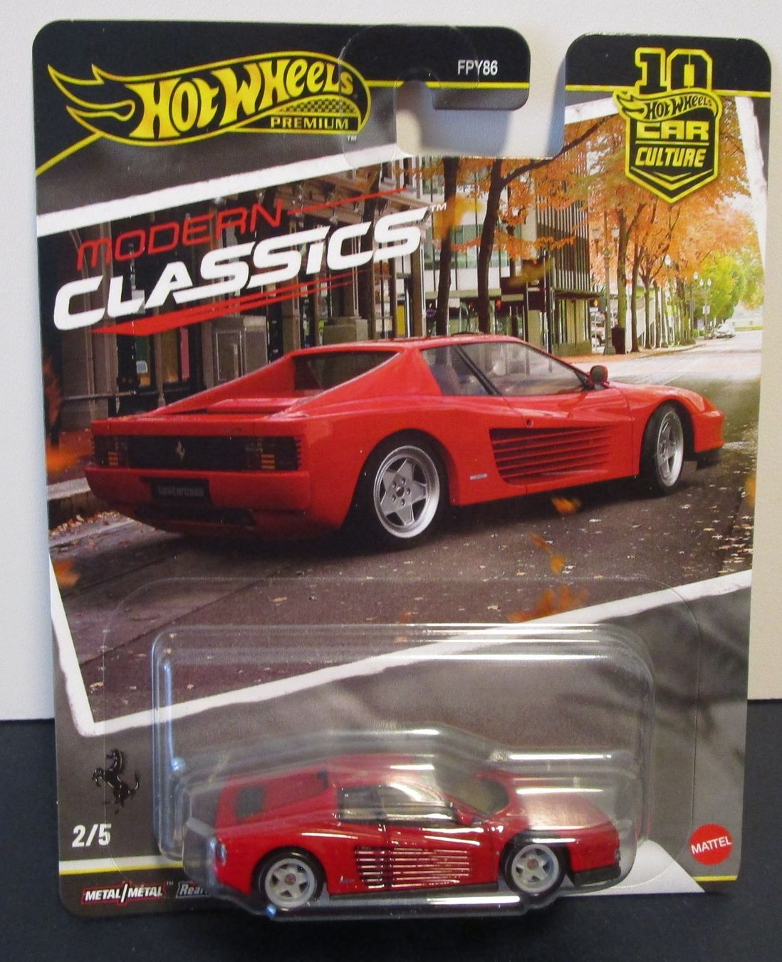 Ferrari Modellini d'auto: HOT WHEELS FERRARI TESTAROSSA PREMIUM - JKF00 – Nuovo e nell'imballaggio originale da Chêne-Bourg venduto da breno56