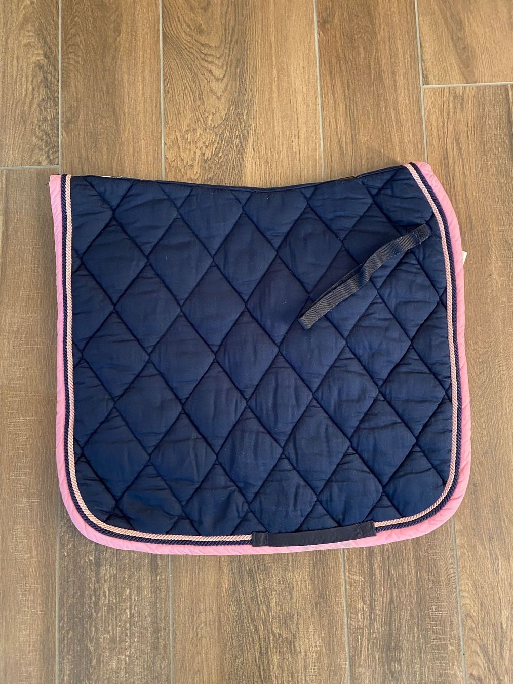 Decken: BR Schabracke navy / pink / rosa Gr. DL – Gebraucht aus Pratteln von a23_j2gs 1