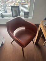 Italian leather chairs & beautiful high-quality kitchen tabl