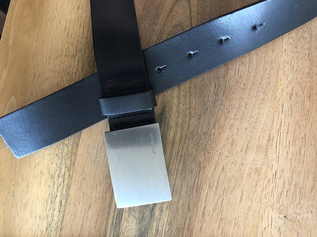Cinture: Ledergurt Strellson, schwarz. 80 cm – Usato da Bottighofen venduto da con_6lgw 1