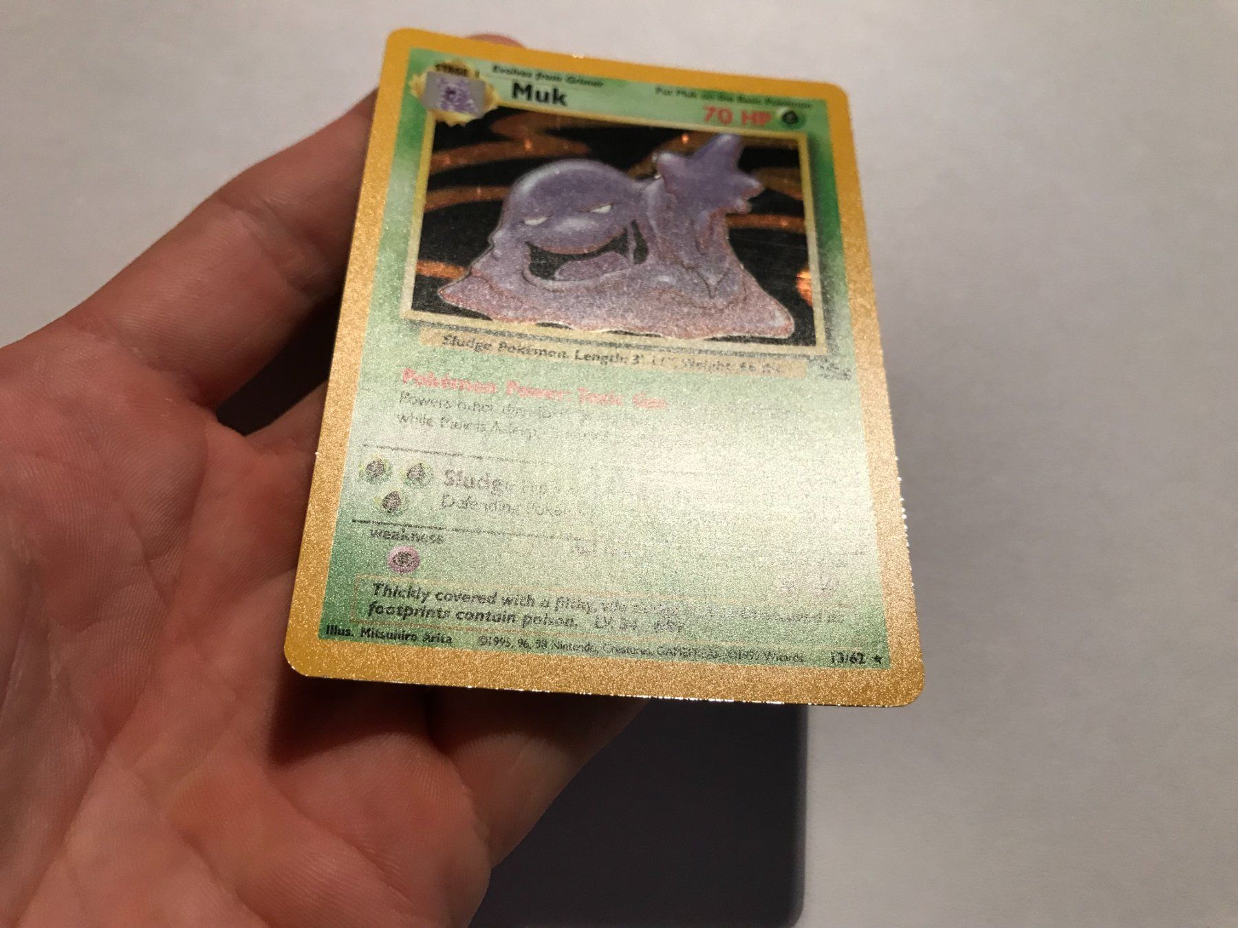 Pokémon Sammelbilder & Trading cards: Muk holo Fossil EN – Gebraucht aus Hagendorn von Pokecollectorch 1