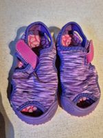 Badesandalen lila pink Grösse 25