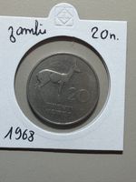 Zambie - 20 Ngwee - 1968