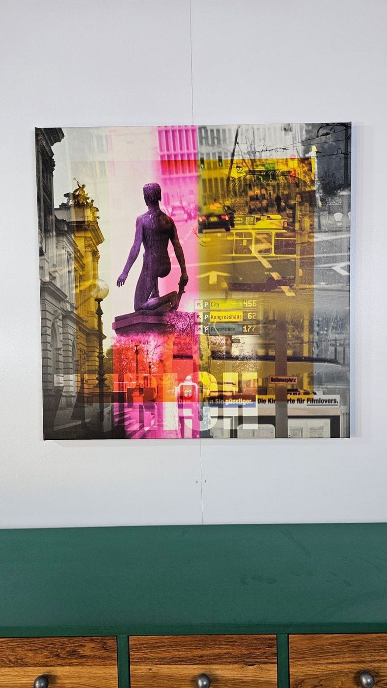 Foto & Immagini: Bild Zürich Leinwand – Usato da Reinach BL venduto da factory-shops 1