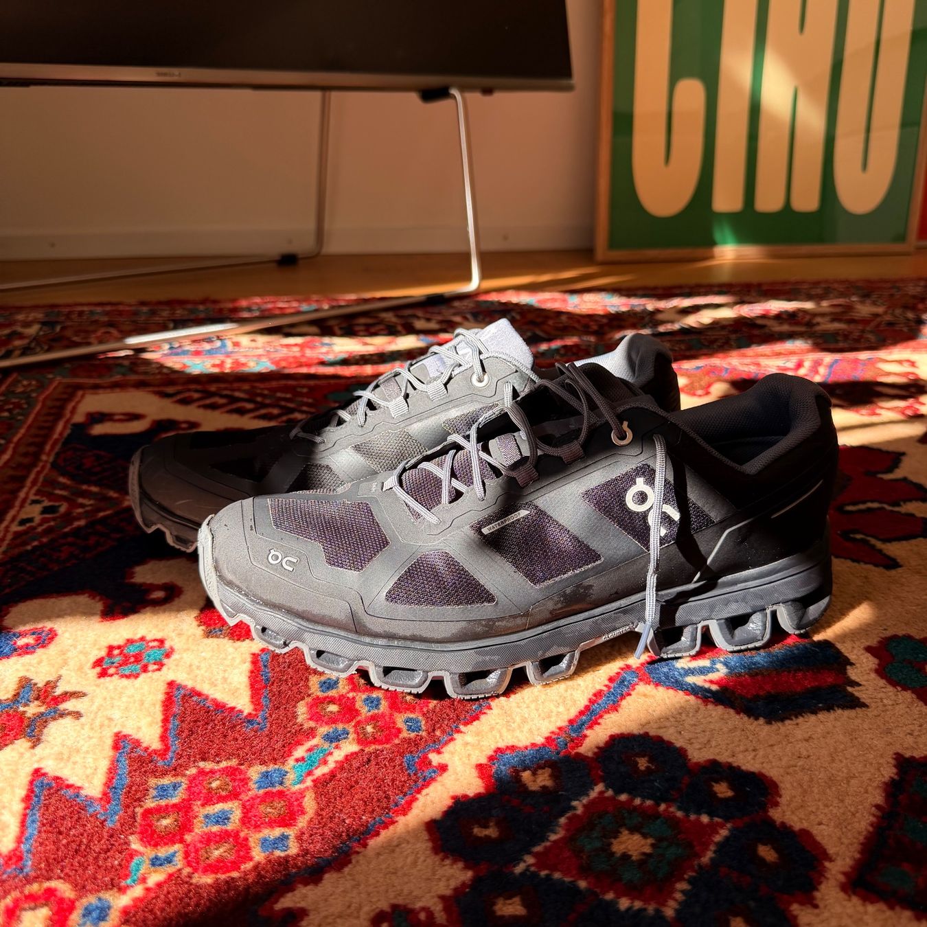 On Herrenschuhe: On Cloudrock Low Waterproof – Gebraucht aus Zürich von mdr.