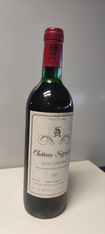 Chateau Signoret 1987 (Gebraucht) in Brittnau für CHF 16 – nur Abholung ...