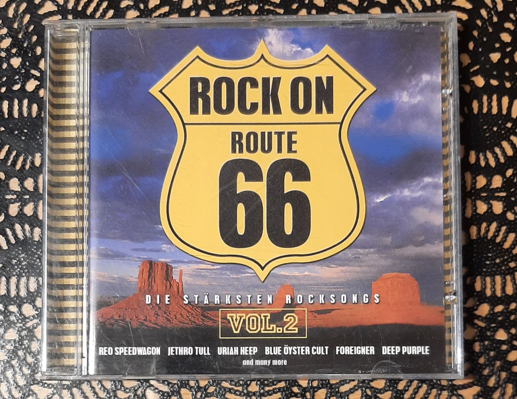 CD: Rock On Route 66 Vol.2, Rock Compilation Sampler 2001 – Usato da Schönenberg TG venduto da breiti12