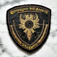 Patch ancien "Compagnie des Archers" Lausanne