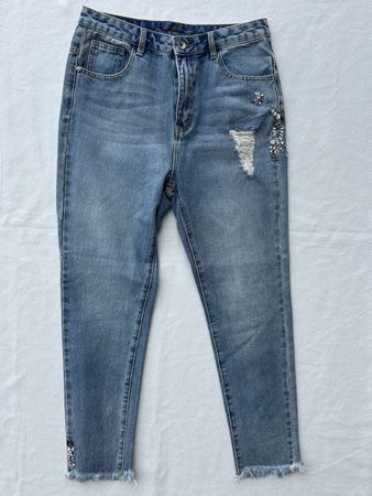 OXXY Jeans Gr. 38, neu mit Strass-Details!