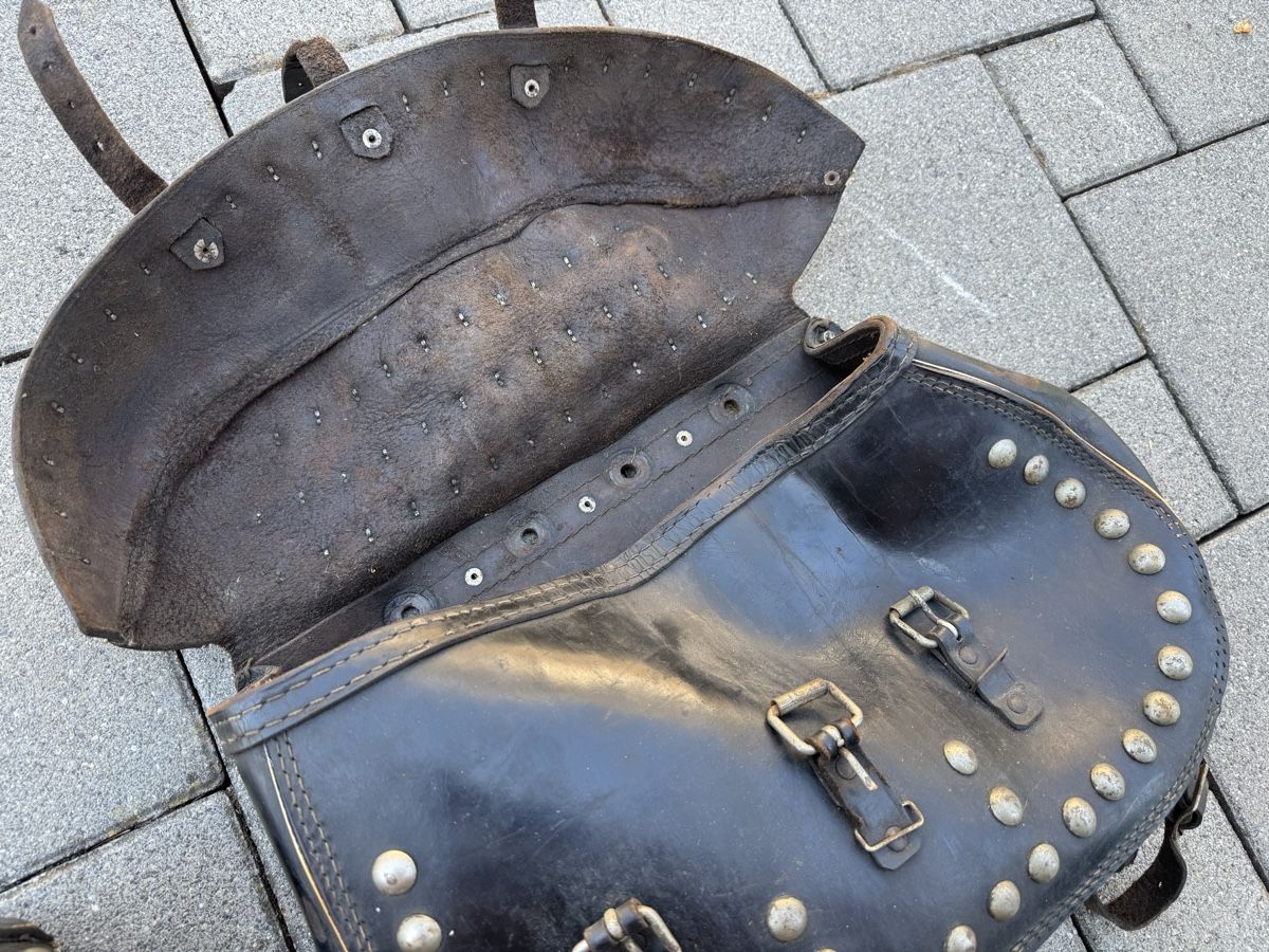 Harley-Davidson Tutti i ricambio per moto: Satteltaschen Panhead Harley Oldtimer Leder – Usato da Aathal-Seegräben venduto da Romeo8607 4