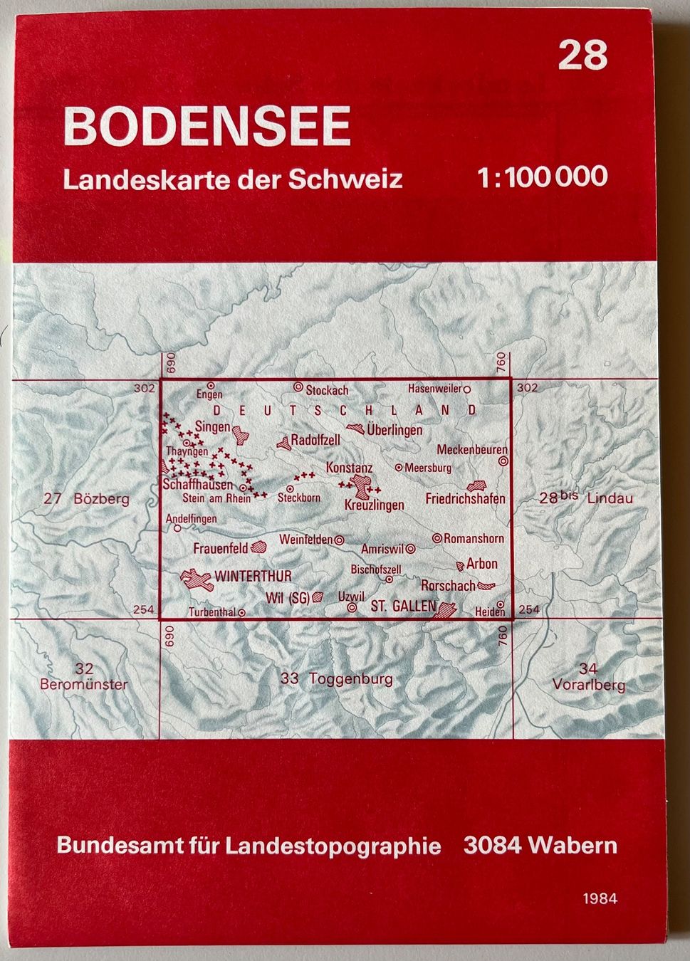 Cartine & Atlanti: Rorschach, Bregenz, Arbon, Bodensee, St. Margrethen, etc – Nuovo (secondo la descrizione) da Muttenz venduto da Golden_Times 3