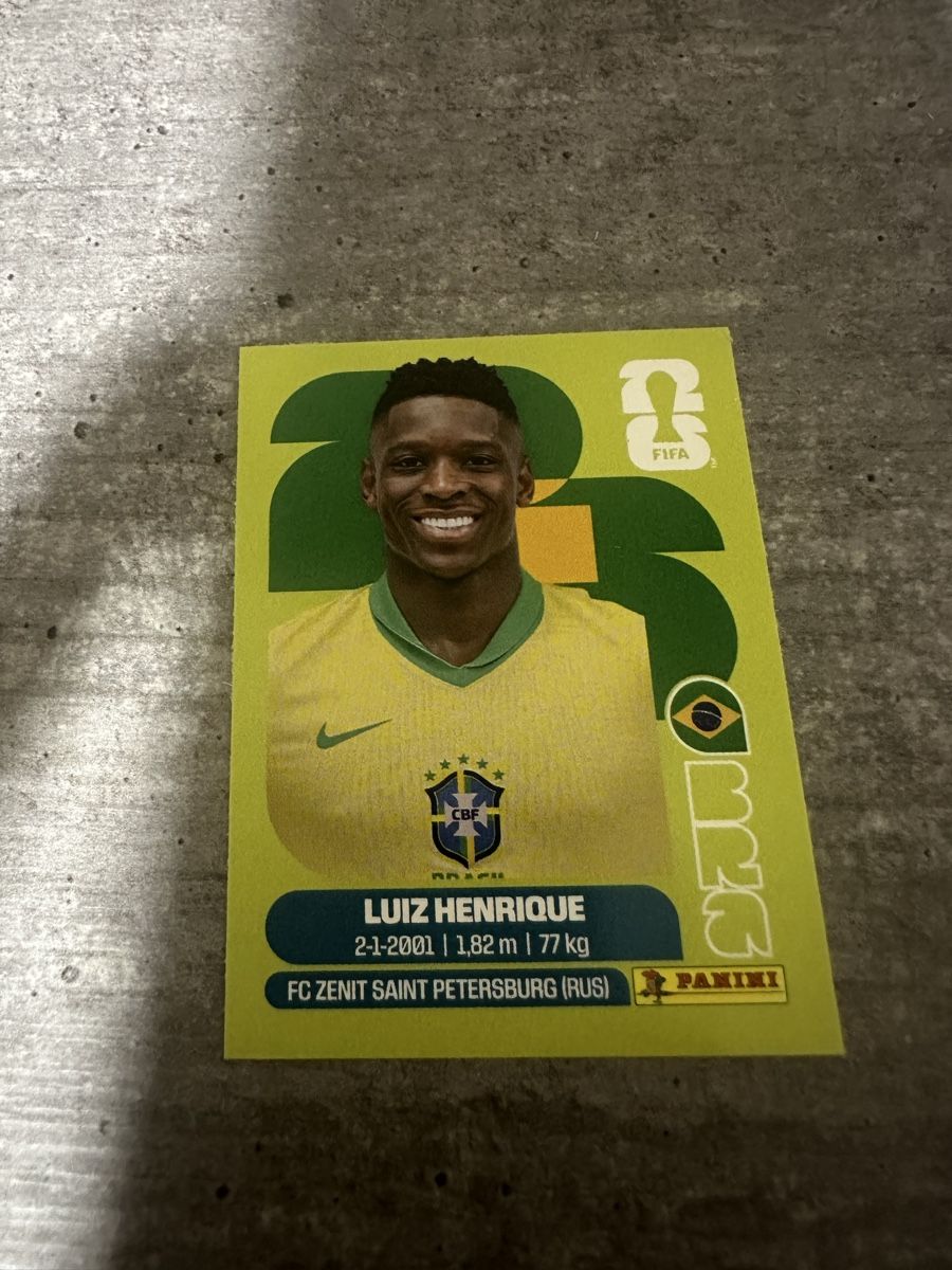 Panini Carte collezionabili: BRA 12 , FIFA WORLD CUP 2026 PANINI  – Nuovo (secondo la descrizione) da Frauenfeld venduto da 1PegPeg1