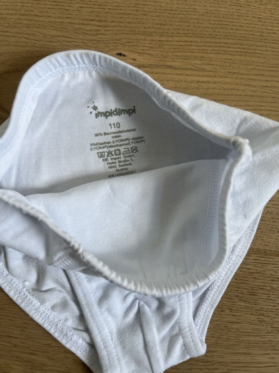 Biancheria intima: Neu: Unterhosen Slip Gr. 110, 3er Set – Nuovo (secondo la descrizione) da Oensingen venduto da katepe 4
