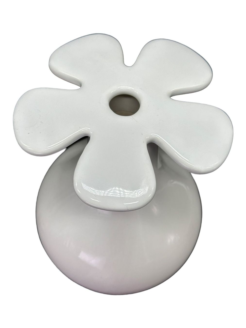Vasen & Gefässe: Superbe vase design J-Line en porcelaine blanche – Gebraucht aus Morges von Auct 5