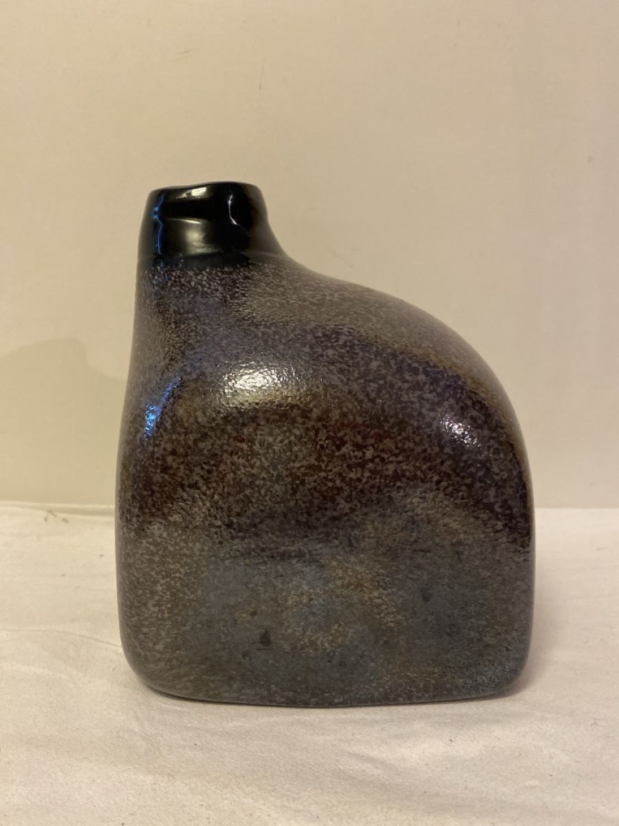 Vasi & Recipienti: Moderne Glas Vase, Unikat, schwarz Violett . – Usato da sursee venduto da trilli-tralli 2