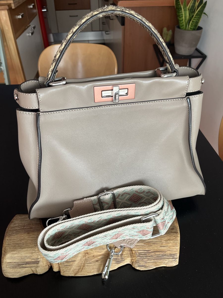 Fendi Borse da donna: Fendi Peekaboo etoupe – Usato da Lugano venduto da Vintage.Mood