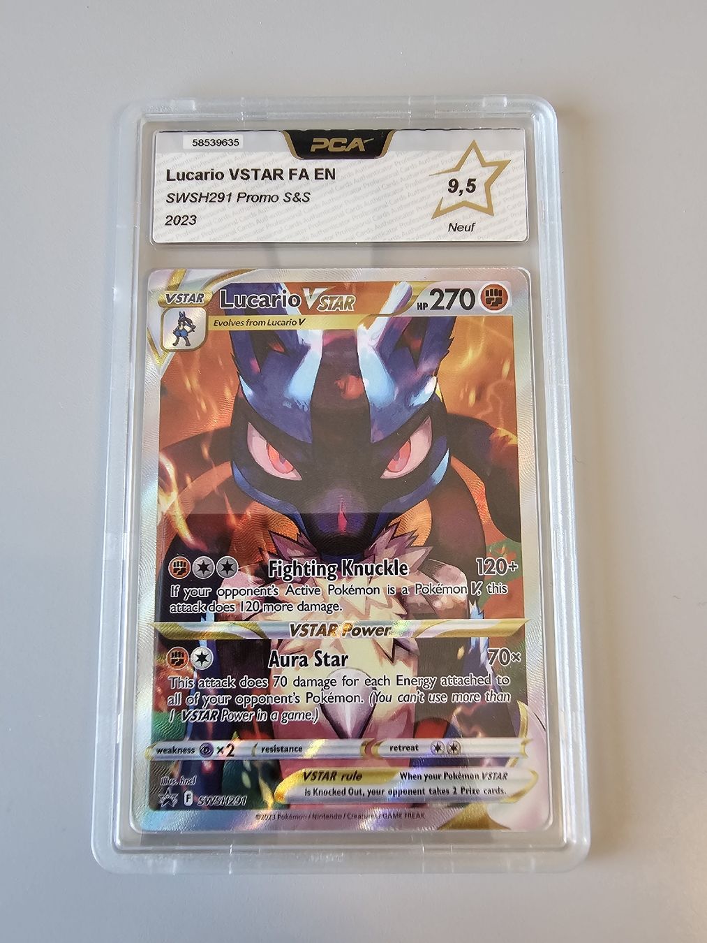 Pokémon Carte collezionabili: Lucario VSTAR FA EN – Nuovo (secondo la descrizione) da Häutligen venduto da Konvolut_Shop_CH