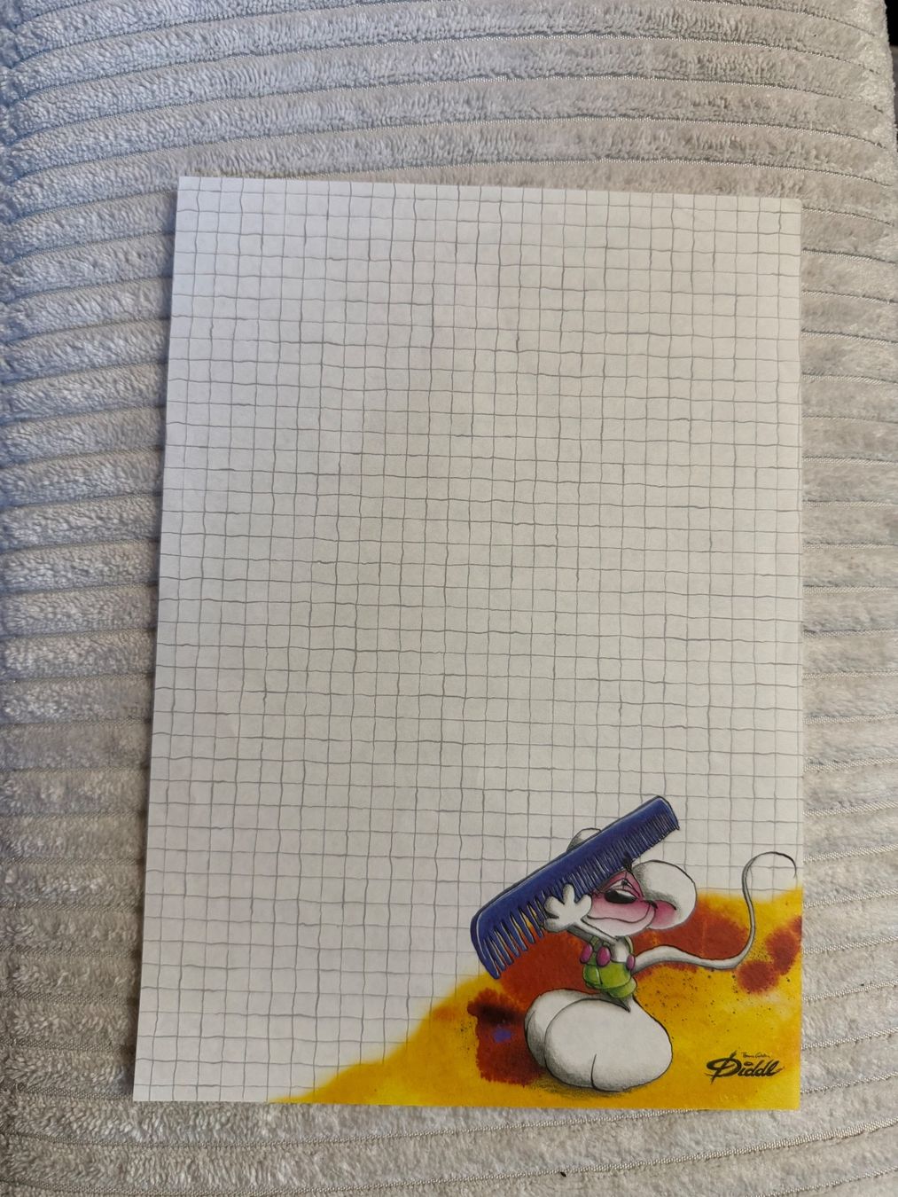 Carta: A5 1x Diddlblatt Kamm selten – Usato da Schlieren venduto da Shark1905