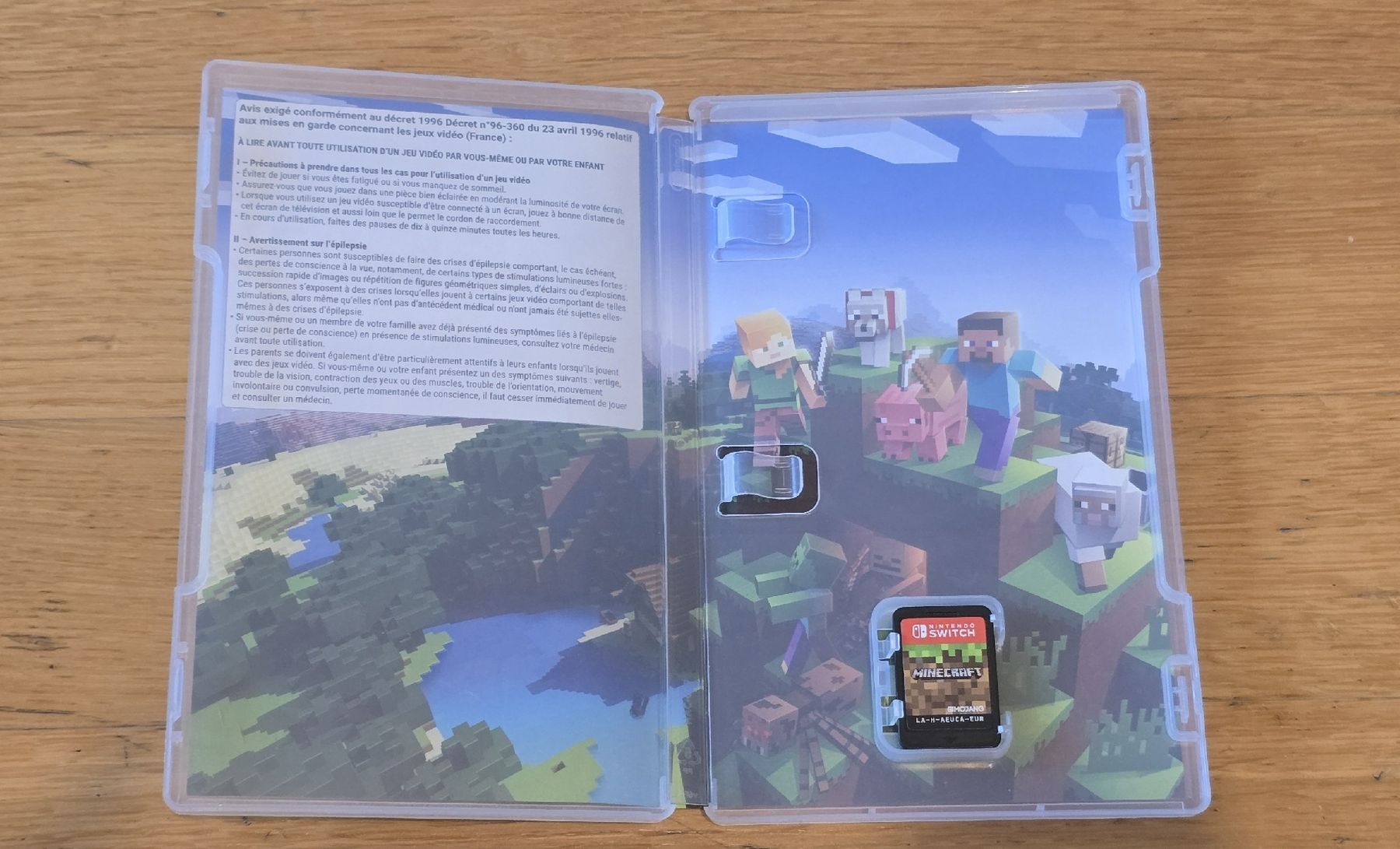Nintendo Giochi: Jeu Nintendo Switch Minecraft  – Usato da Genève venduto da MariaS2 3