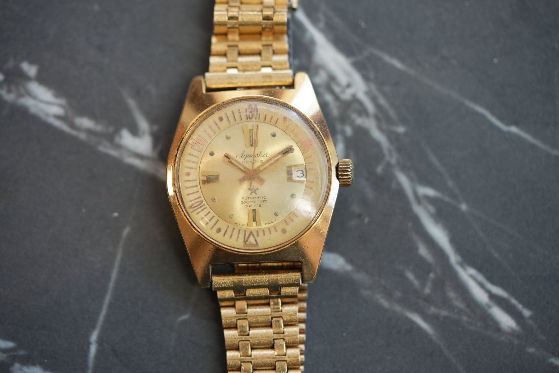 Aquastar Uhren: Aquastar 63 – Gebraucht aus Faoug von Bruce_Wayne23 1