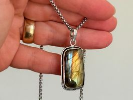 Collier avec Labradorite