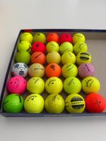 Diverse farbige TOP Golf-Bälle (30x) gewaschen