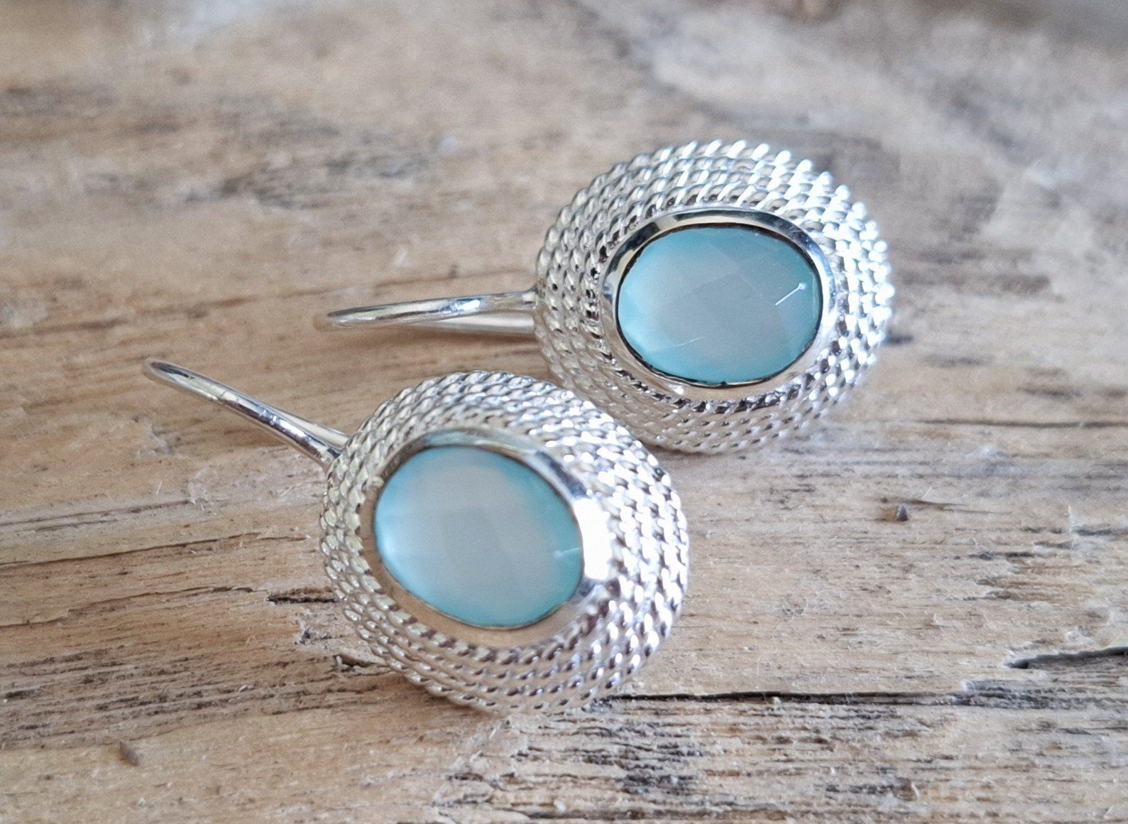 Orecchini pendenti & Orecchini a lobo: NORA - Silberohrringe - Achat - türkis – Nuovo e nell'imballaggio originale da Mühlethal venduto da nicita-modeschmuck 2