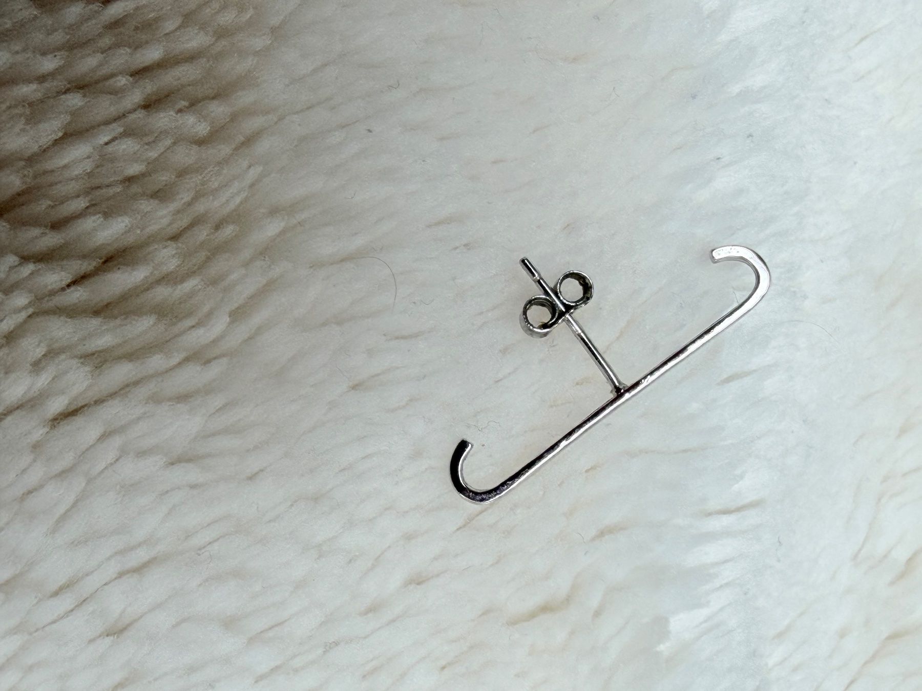 Piercingschmuck: 1 Ohrring und 1 Piercing - Material: Edelstahl. – Neu und originalverpackt aus Würenlos von Abracadabra26 3