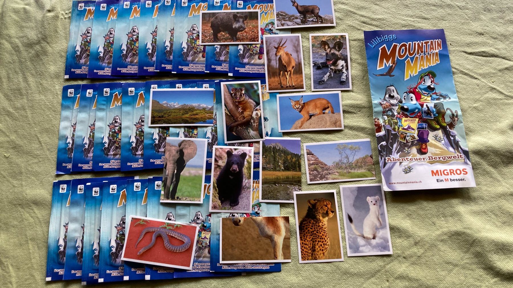 Migros Carte collezionabili: Mountain Mania Sammelsticker – Usato da Zwingen venduto da Hugom 3