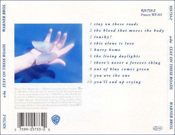 CD: A-ha - Stay on These Roads – Usato da Bionnens venduto da Meg011 1