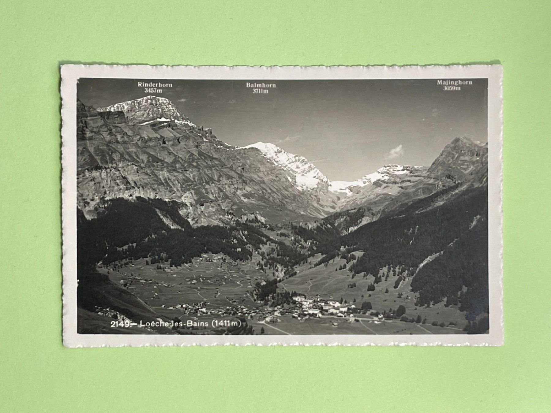 Cartoline postali: Leukerbad – Usato da Steg VS venduto da _vinci_