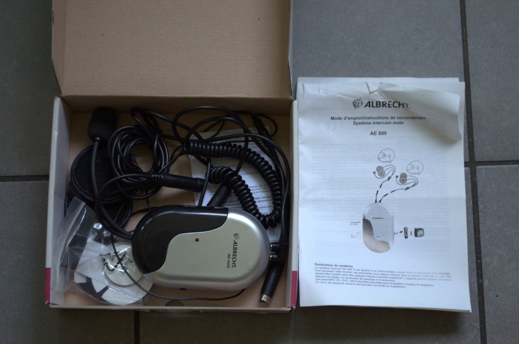 Funktechnik: Albrecht AE 600 Intercom Motorrad / interphone de moteur – Gebraucht aus Collonges von arashee