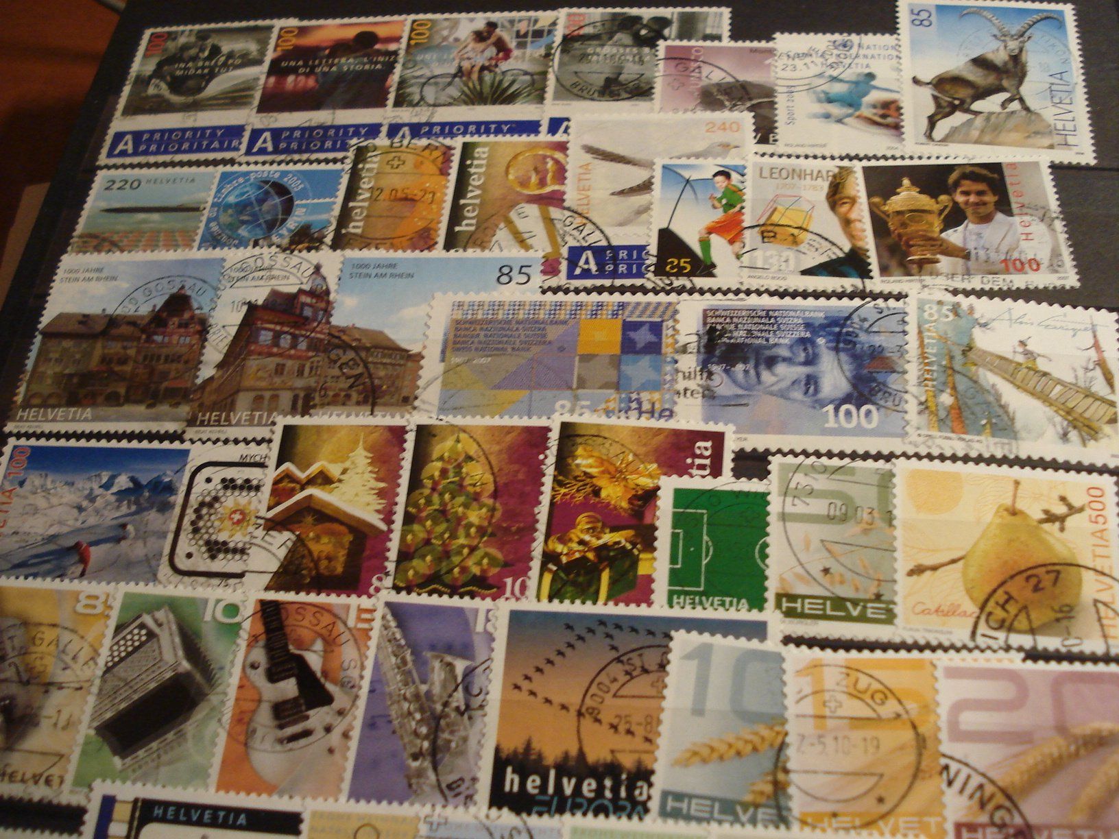 Tous les timbres: Lot moderne Schweiz, gestempelt – D'occasion à Niederwil AG par morostahu 4