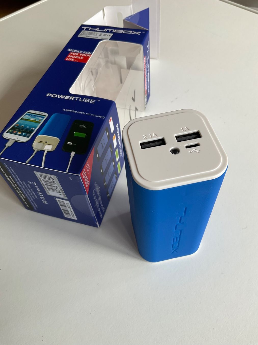 Accus: Powerbank THUMBOX 10400 – Neuf (Voir description) à Zürich par dee_75my 1