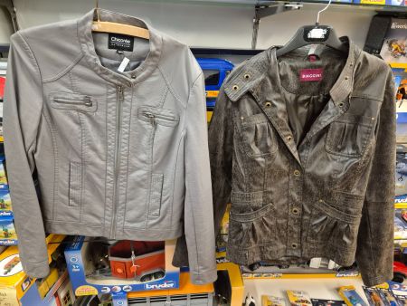1 Kunst Lederjacke nach Wah gr 40 R