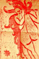 CLAUDIO KNÖPFLI (Swiss *1954) Materialdruck, um 1980