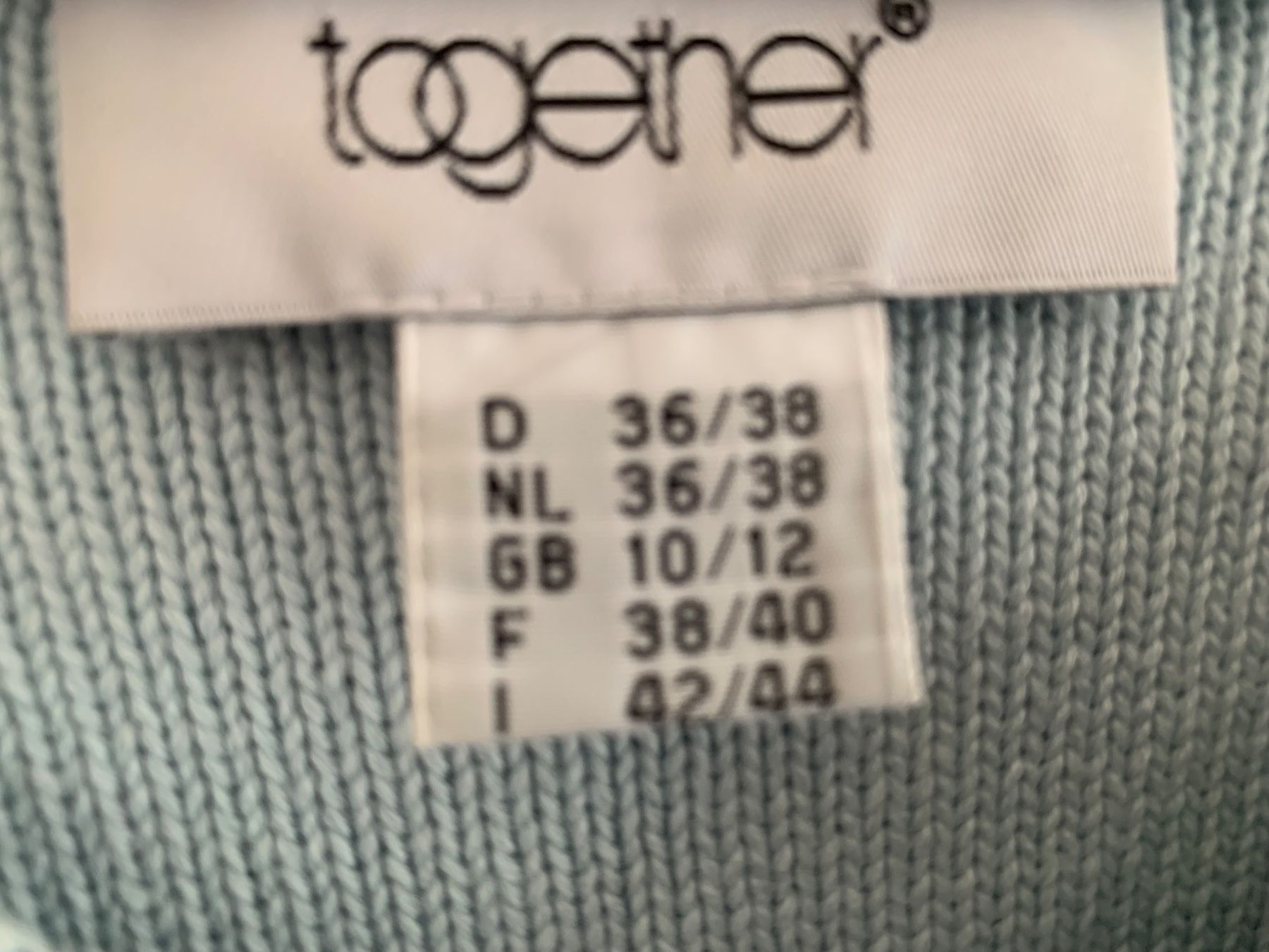 Pulls & Sweat-shirts: Pullover Together hellblau Grösse 36/38 – D'occasion à Wettswil par cipollina71 2
