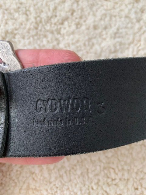 Gürtel: Leather belt – Gebraucht aus Dallenwil von ZD2019 3