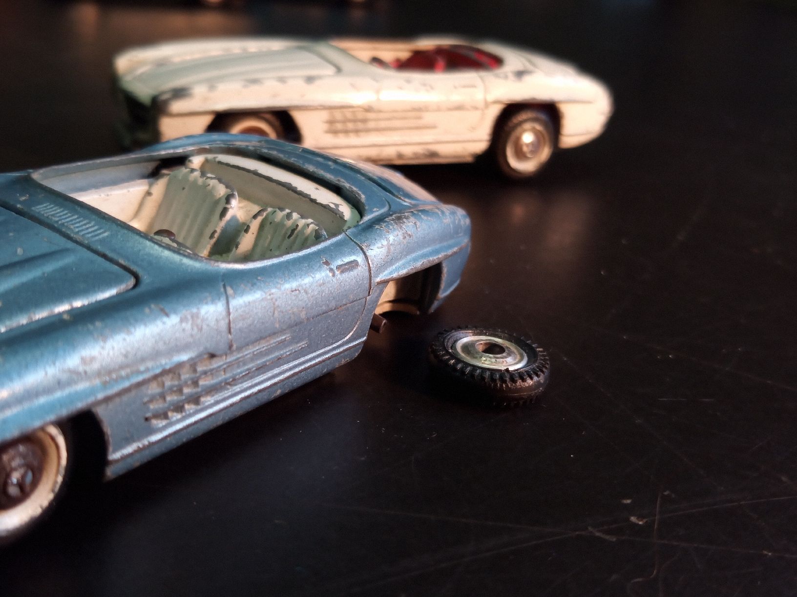 Tekno Modellini d'auto: Zwei Mercedes-Benz Tekno Denmark Blechauto Modellauto – Difettoso da Reiden venduto da Zofi-Brocki 4