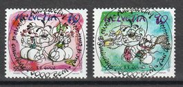 2003 Sondermarken Diddl mit ET - Vollstempel
