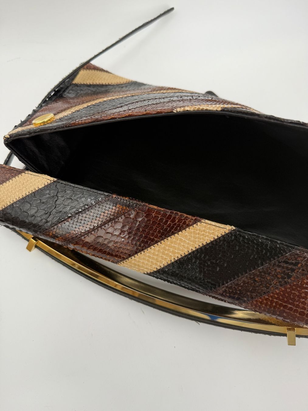 Borse da donna: Vintage Leder Handtasche – Difettoso da Auenstein venduto da moin. 4